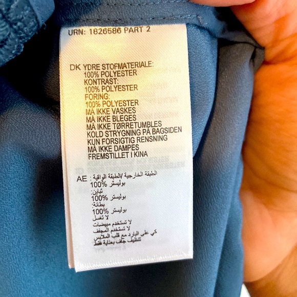 Reiss Bluish Grey Lace Appliqué Dress BNWOT - Picture 6 of 7